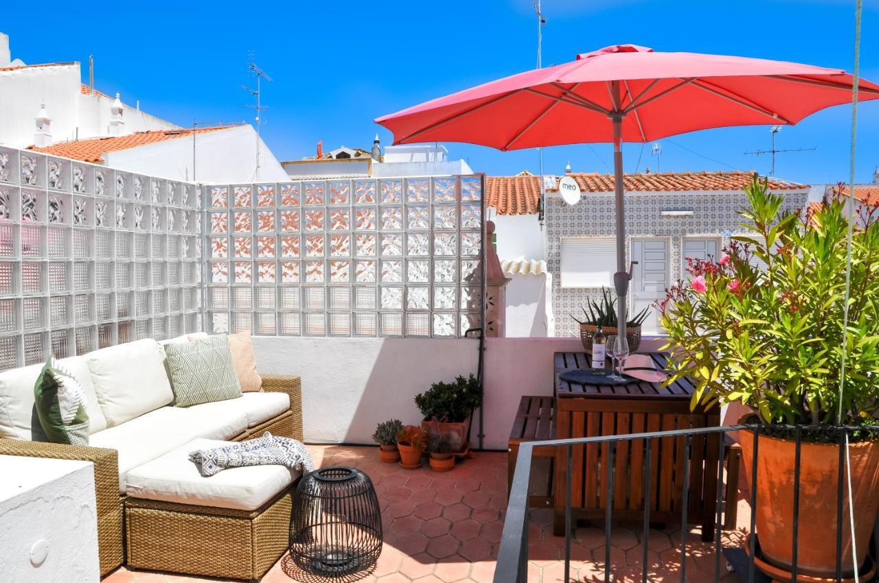 Lovelystay - Casa Salto - Charming Townhouse With Large Terrace Tavira Esterno foto